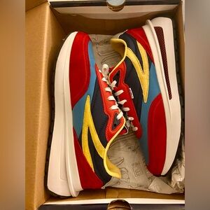 FILA Mens Colorful Retro Style Casual Sneakers Size 8.5